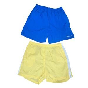 Champion & Adidas Quick Dry Nylon Shorts Bundle Size XL